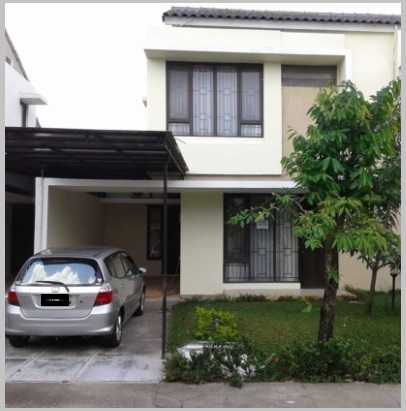 Rumah Disewakan Semi Furnished di Cluster Elysium Lippo Cikarang